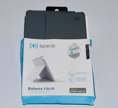 Speck BalanceFolio Case for iPad Mini 4 - Stormy Grey/Charcoal Grey - Image 1 of 3