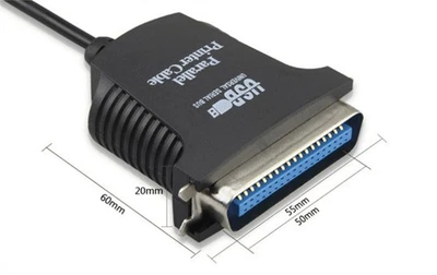 36 Pin USB zu Parallel IEEE 1284 Druckerkabel Computer PC Kabel Adapter Laptop - Bild 1 von 4
