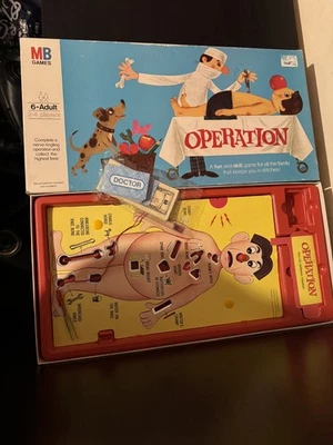 Operation Vintage Board Game 1970s Edition by MB Games  - Image 1 of 3