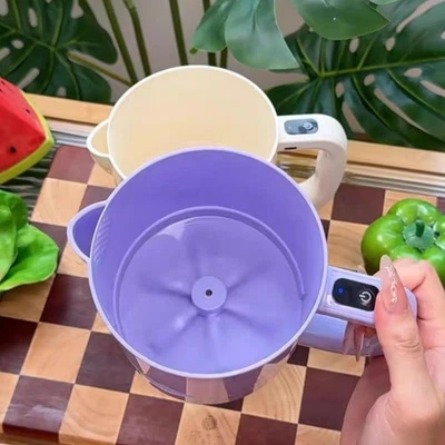 Electric Egg Beater 🥚 Mini Automatic Mixer Cup with Filter – Kitchen Gadget - Image 1 of 4