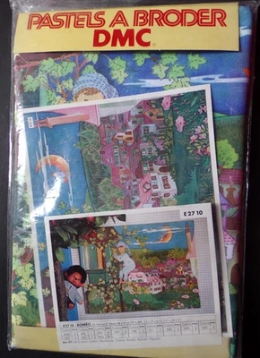 § toile PASTELS A BRODER DMC : Roméo - Photo 1/4