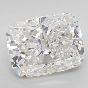 3.08 CTS CUSHION Cut IGI Certified Lab Grown CVD Diamond D Color VS2 Clarity - Picture 1 of 12