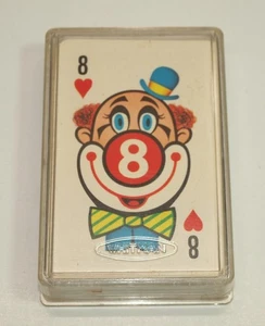 Juego de cartas vintage Whitman Crazy Eights con caja de plástico * falta tarjeta de título - Imagen 1 de 3