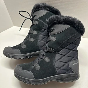 Columbia Ice Maiden II wasserdichte Damenstiefel, Größe 9 schwarz, BL 1581-011 - Bild 1 von 10