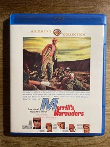 Merrill's Marauders (Blu-ray, 1962) OOP war film - Picture 1 of 3