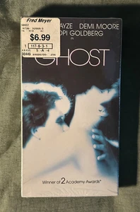 NEW GHOST VHS Video Tape 1990 Paramount SEALED Swayze Moore Goldberg WATERMARKS - Picture 1 of 7