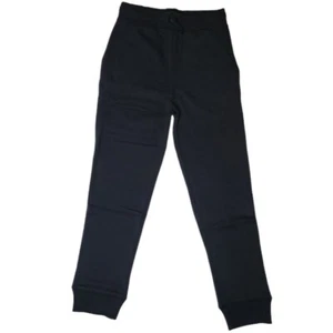 Amazon Essentials Boys Black Fleece Joggers Sweatpants Size XL (12) Brand New - Picture 1 of 11
