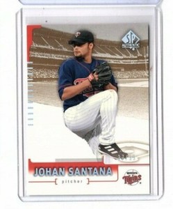 2004 SP Authentic 37/99 #17 Johan Santana Minnesota Twins