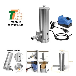 Cold Smoke Generator with Lid & Air Pump, Portable Electric BBQ Smoker, Wood ... - Picture 1 of 10