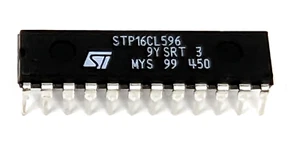 1 piece STP16CL596B1 LOW VOLTAGE 16-BIT CONSTANT CURRENT LED SINK DRIVER| DIP24 - Picture 1 of 5