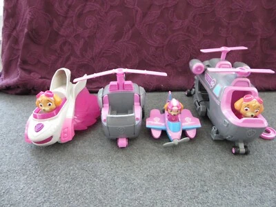 Nueva Figura Skye Paw Patrol y Ultimate Rescue Skye Helicóptero y Vehículo Avión Foto 1 de 4