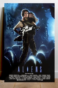 Aliens Sigourney Weaver Gloss 24x36 inch Poster | Film Sci-Fi Aliens Kunstdruck H - Bild 1 von 1