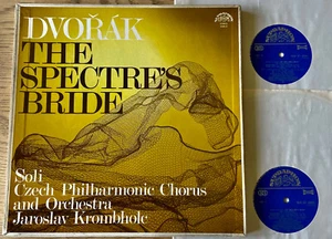 SUPRAPHON 50381/2 DVORAK THE SPECTRE'S BRIDE CANTATA 2-LP KROMBHOLC (1970s) EX++ - Picture 1 of 3