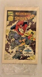 NEU Vintage Drake's Cakes Marvel Mini-Comics fabrikversiegelt Spider-Man Set 1 & 2 - Bild 1 von 3
