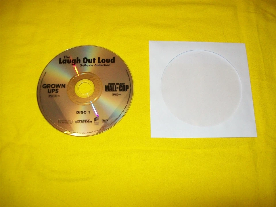 GROWN UPS & PAUL BLART MALL COP DVD DISC ONLY NO CASE - Image 1 of 1