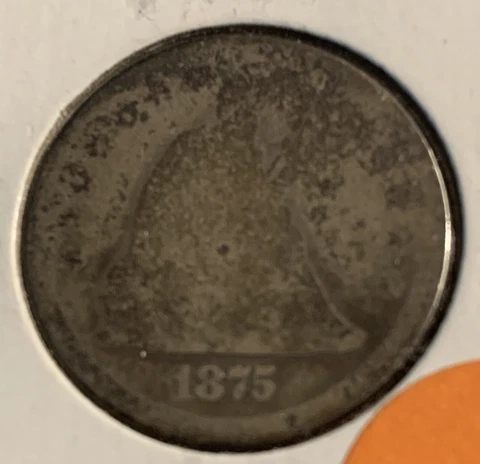 1875 Seated Liberty Quarter Cover