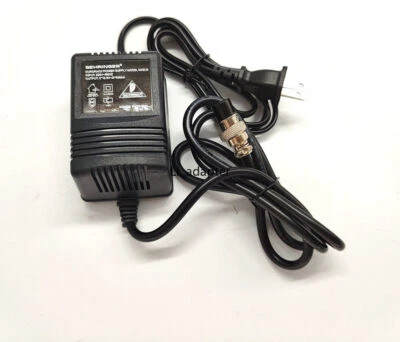 AC Adapter for Behringer Eurorack MX602A MX802A MX1602A MX1604A Mixer Charger - Image 1 of 4