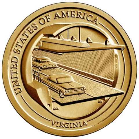 2021 P&D VIRGINIA INNOVATION DOLLAR TWO COIN UNCIRCULATED SET Cover