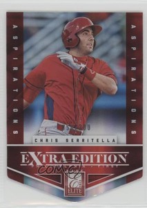 2012 Elite Extra Edition Aspirations Die-Cut /200 Chris Serritella #53