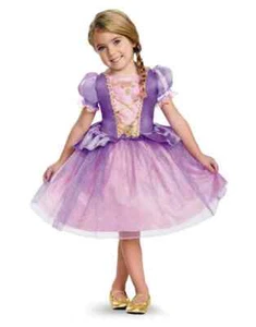 Rapunzel Toddler Disney Princess Tangled Fancy Dress Up Halloween Child Costume - Picture 1 of 8
