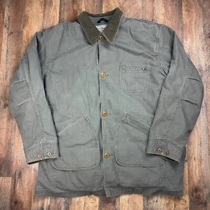 LL Bean Mens Original Field Coat with Wool/Nylon Liner Corduroy Collar Size 2XLT - Picture 1 of 7