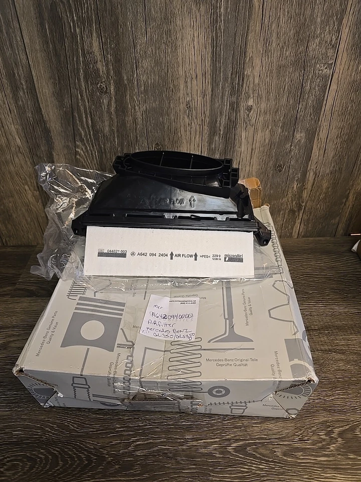 Оригинальный воздушный фильтр двигателя A6420942404 для 2012-2016 Mercedes-Benz GL350 ML350 - Изображение 1 из 4