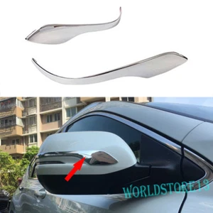 Cubierta de espejo retrovisor cromada decoración para Honda CR-V CRV 2017-2021 2022 - Imagen 1 de 10