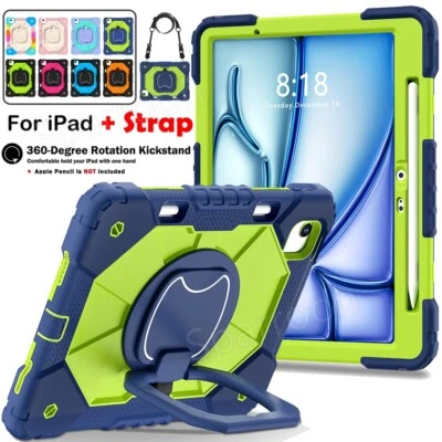 Für iPad 5/6/7/8/9/10th Air Pro 11'' M4 2024 Schutzhülle Kinder Stoßfeste Case - Bild 1 von 4