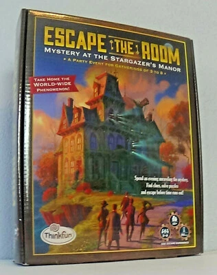 Escape From The Room Mystery At The Stargazers Manor Family Party Board Game  - Image 1 of 4
