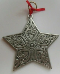 Vintage Signed Marcie 87 USA Christmas Star Ornament - Picture 1 of 2