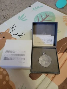 GORGEOUS LALIQUE MOTIF ARTICHAUT VEGETABLE ARTICHOKE PERFUME BOTTLE TOP W/BOX - Picture 1 of 11