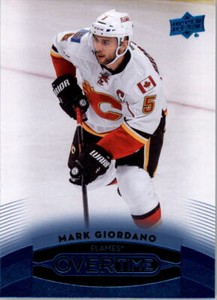 2015-16 Upper Deck Overtime Blue #147 Mark Giordano - NM-MT