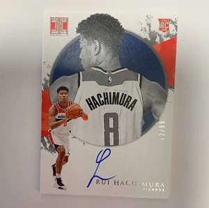 2019-20 Impeccable Rui Hachimura Rookie On Card Auto #12/99 Washington Wizards - Foto 1 di 2