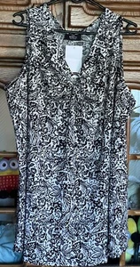 Gina Benotti Top Schwarz/Weiß Gr.52/54 Neu - Bild 1 von 6