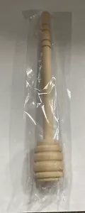 Honey Dipper Wooden Honeycomb Stick- Drizzle Honey - Picture 1 of 4