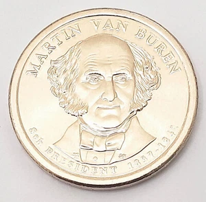 2008 D Martin Van Buren Dollaro Presidenziale AVE CIRCOLATO **SPEDIZIONE GRATUITA** - Foto 1 di 2