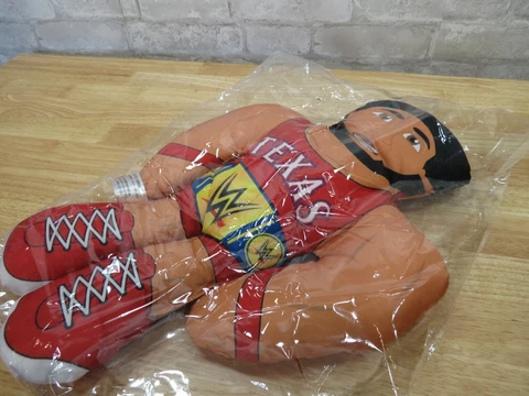 ELVIS ANDRUS 2021 WWE PLUSH DOLL WRESTLING BUDDY NEW TEXAS RANGERS SGA RARE Cover