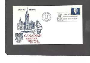 1962 5c REGULAR ISSUE FDC OTTAWA,CANADA OCT 3-1962 - Picture 1 of 1