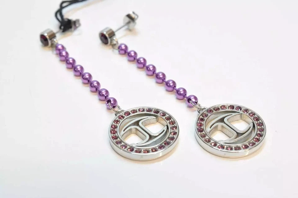 Just Cavalli Damen Ohrringe Just Neon Violett 17-LX3392/039 - Bild 1 von 1