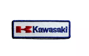 Kawasaki Racing Motorsports Logo 2.5in Patch Iron / Sew-On - Picture 1 of 3