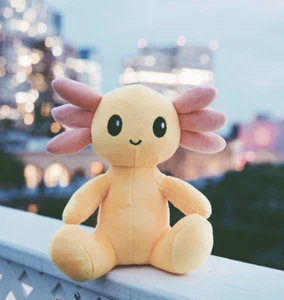 New in Box Axol the Axolotl organic plush stuffed animal Eco Friendly - Picture 1 of 21