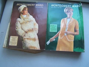 VINTAGE 1966 & 1967 MONTGOMERY WARD KATALOGE MIT FLECKEN - Bild 1 von 17