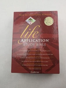 Life Application Study Bible New International Version Bonded Leather Zondervan - Bild 1 von 4