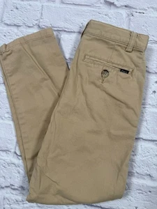 Polo Ralph Lauren Boys Khaki Straight Leg Pants Size 6 Cotton Stretch (20x19) - Picture 1 of 9