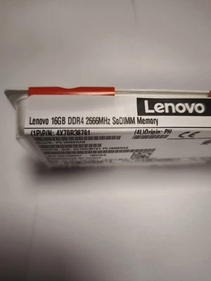 Lenovo 16 GB DDR4 2666 MHz SoDIMM 4x70r38791 - Bild 1 von 3