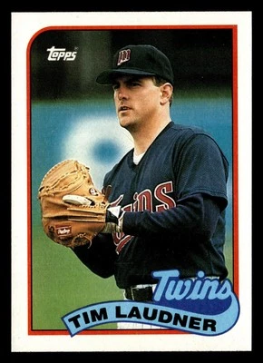 Tim Laudner 1989 Topps #239 Minnesota Twins Baseball *144D - Image 1 of 2