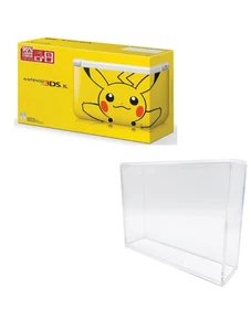 UV PROTECTED Acrylic Case Magnetic Slide Lid Fits LARGER Nintendo 3DS XL BOXES - Picture 1 of 5