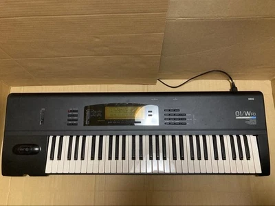 ”AS IS” KORG 01/W FD Synthesizer Keyboard AC100V - Image 1 of 4