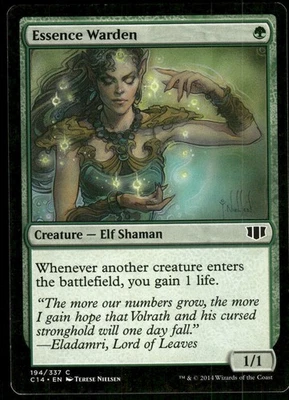 1x Essence Warden - Commander 2014 - LP - MTG - Image 1 of 2