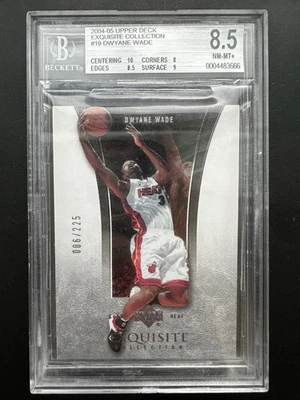 2004-05 Upper Deck Exquisite Collection - Dwyane Wade #19 006/225 ¡Tarjeta de segundo año! Foto 1 de 2